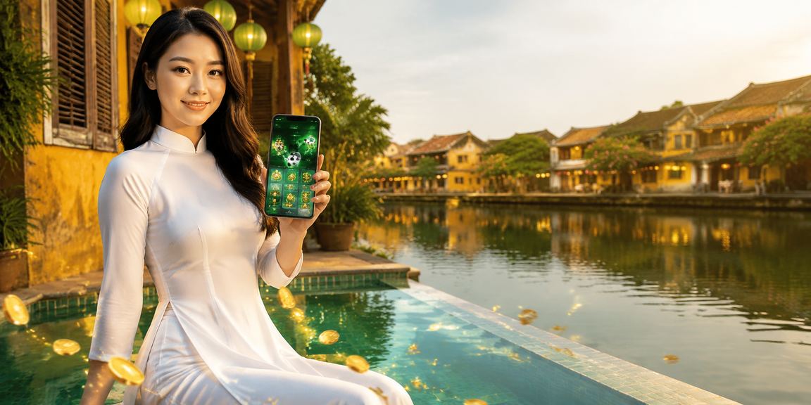 Màn hình chính 7400 hiển thị danh mục thể thao và live casino